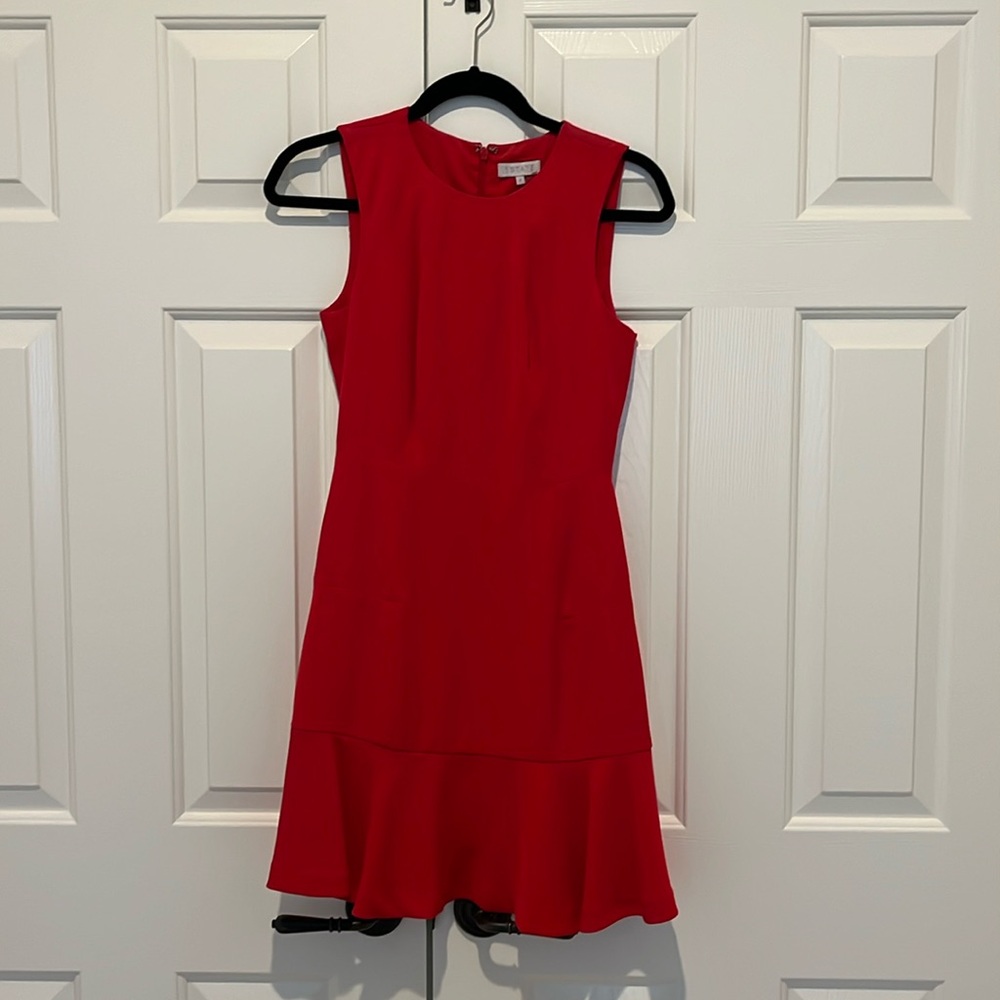 Red 1 State dress